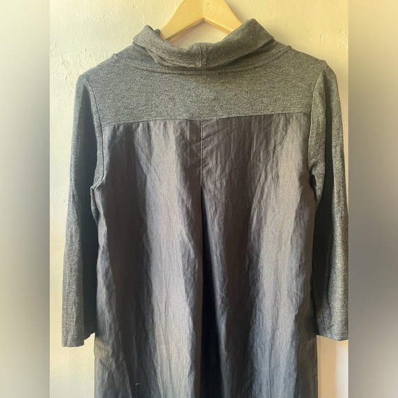 Anthropologie Saturday Sunday Dress Cozy and Unique A Line Cowl Neck Size Small - Picture 7 of 10